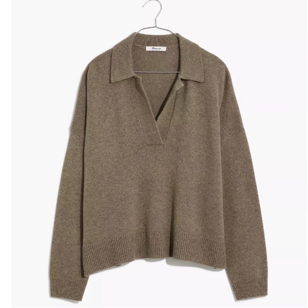 Madewell Davie Polo Sweater